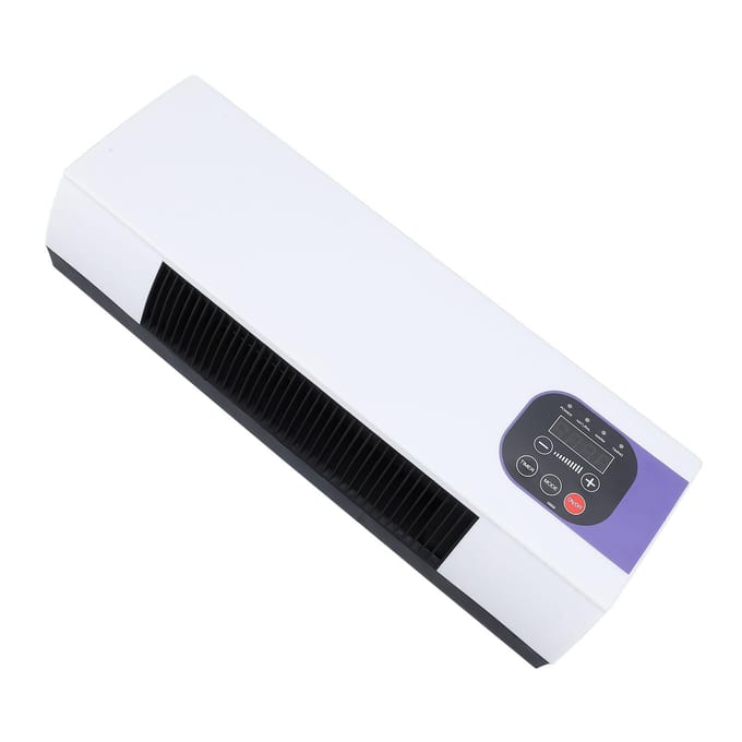 Aan de muur gemonteerde verwarmingsmachine Dubbel gebruik Zeer efficiënte elektrische wandverwarming met Natuurlijke Wind Warm black