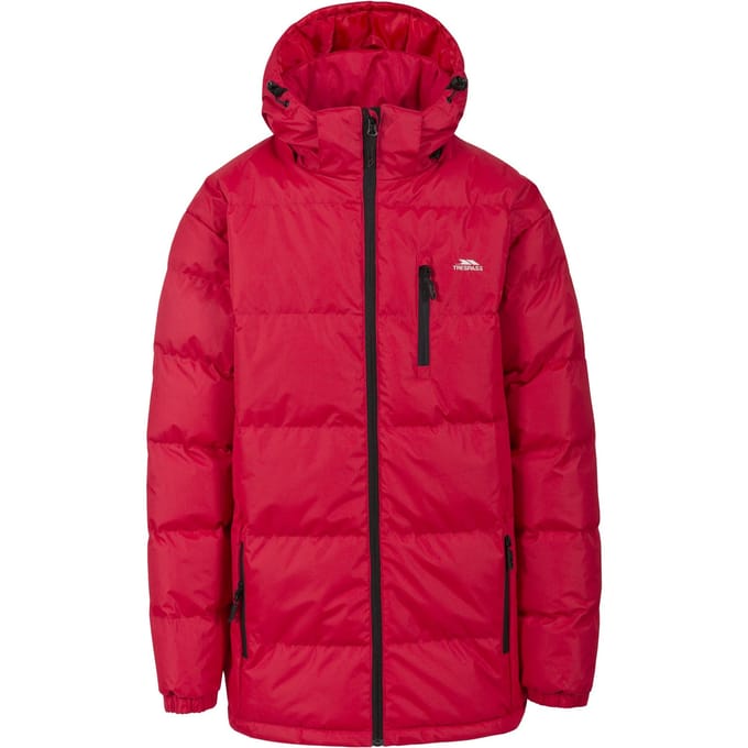 Trespass - Heren Clip Gewatteerde Jas (Rood)