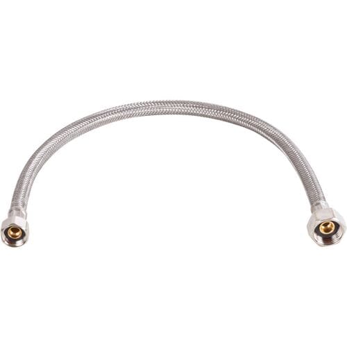 BPE RVS flexibele slang 50cm 1/2" bn.dr. x 3/8" bn.dr.
