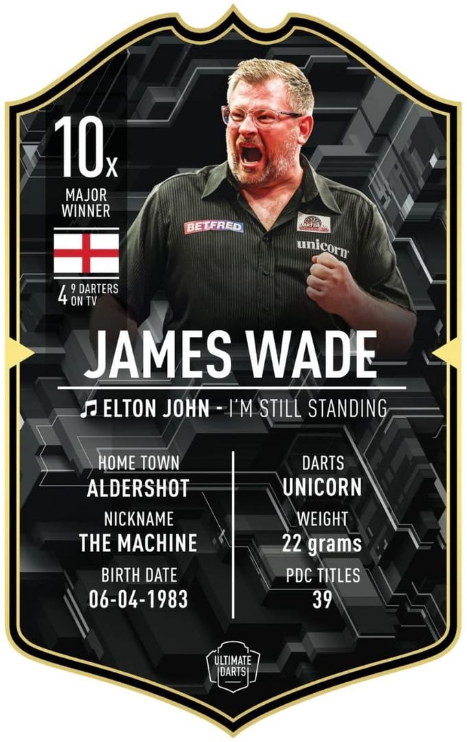 Ultimate Card James Wade 2026 | 37x25 cm