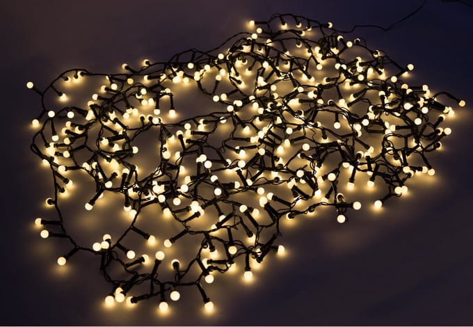 Benson Lichtsnoer - Warm Wit - 400 LED - 14,5 meter - Binnen/Buiten - IP44