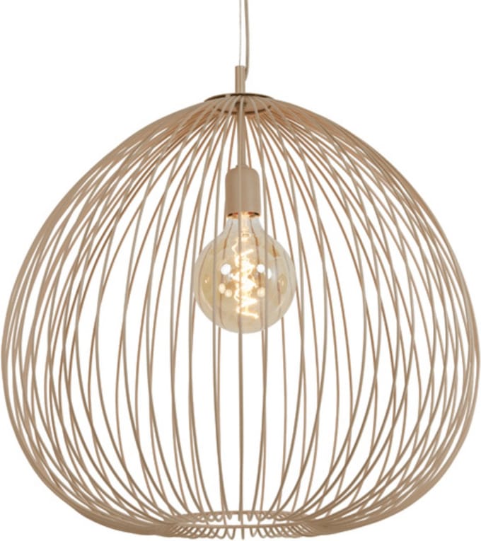 Light & Living Hanglamp Rilana Ø56cm - Beige