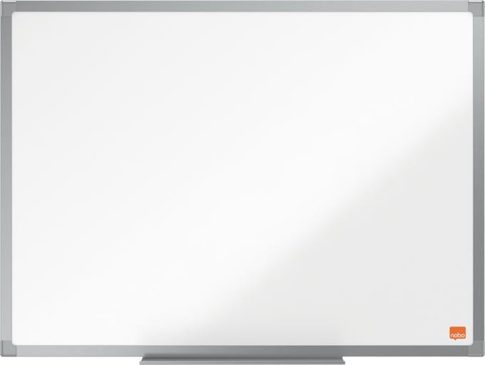 Nobo Essence Magnetisch Emaille Whiteboard Met Pennengoot - 600x450mm - Wit