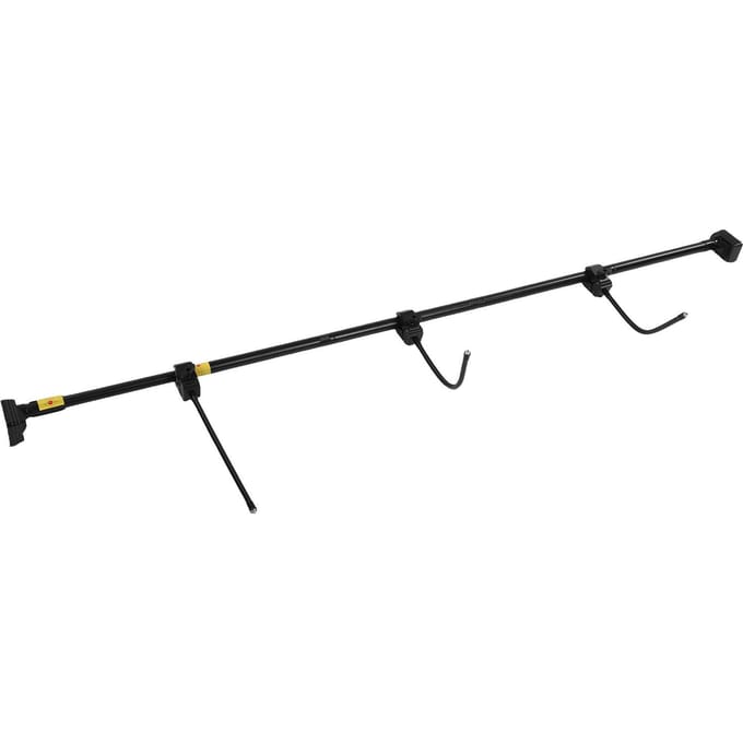 Support de Guirlande Extensible pour Cadre de Porte, Support Suspendu pour Couronne de 31,5 à 67 Pouces de Largeur black