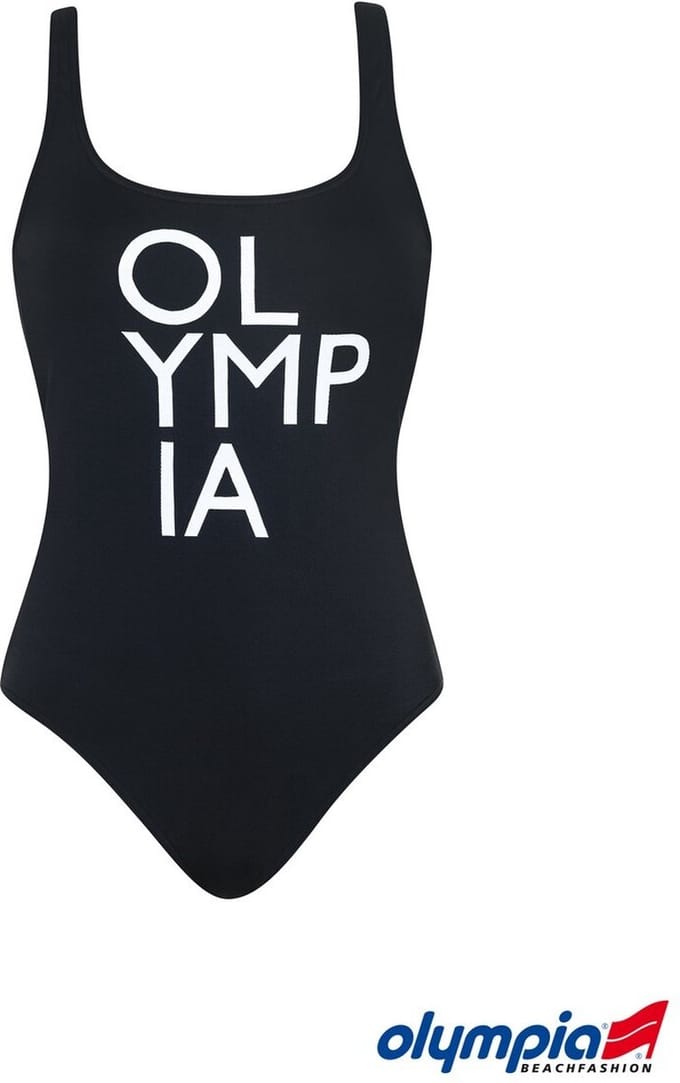Olympia - Badpak - Zwart - Maat 36C