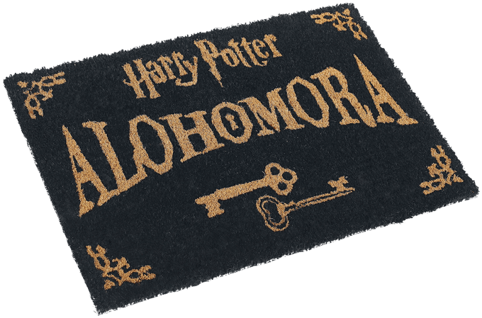 Harry Potter Deurmat - Alohomora - voor Geen - meerkleurig