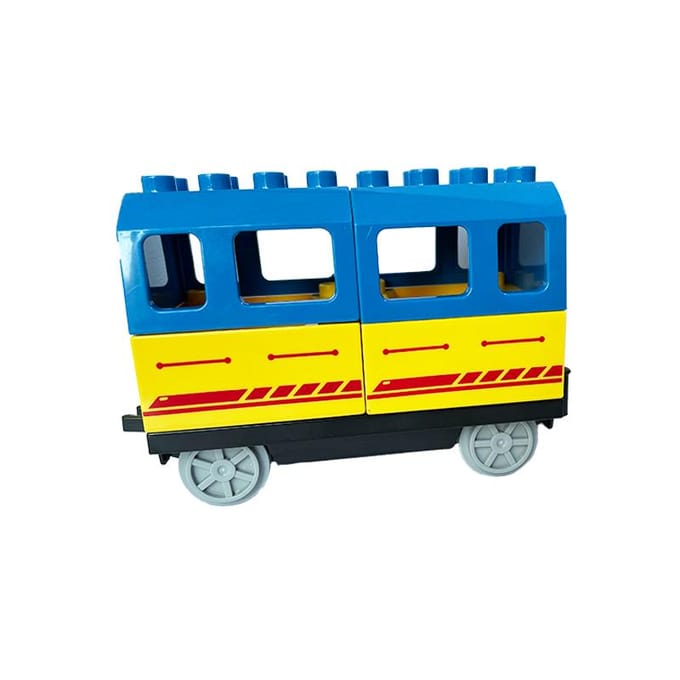 Grote Constructieblokken Werkt ideaal als Kindercadeau met Treinset DIY Spoorbaan Monteren Interactief Leren-