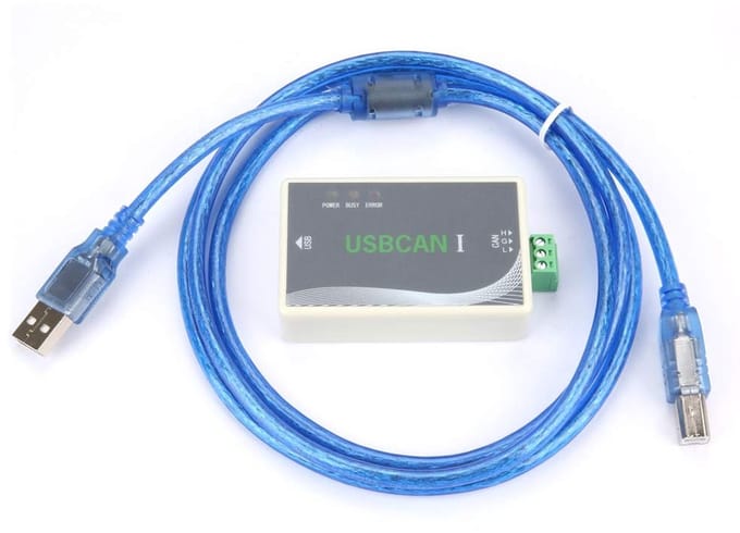USB naar CAN Debugger voor Analyse en Ontwikkeling met USB-kabel, Compatibel met ZLG en Secundaire Ontwikkeling