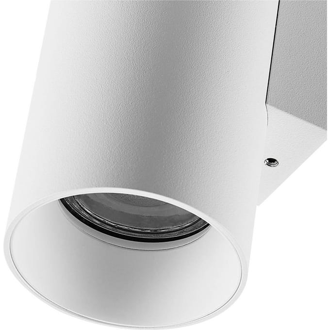 Deko-Light CAN wandlamp, wit, 1-lamp, hoogte 13 cm, metaal, GU10
