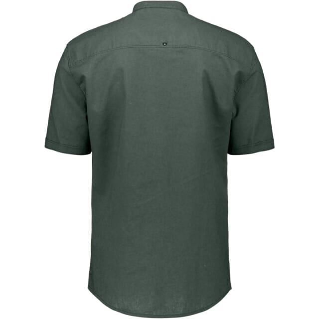 No Excess Shirt short sleeve granddad with li dark steel