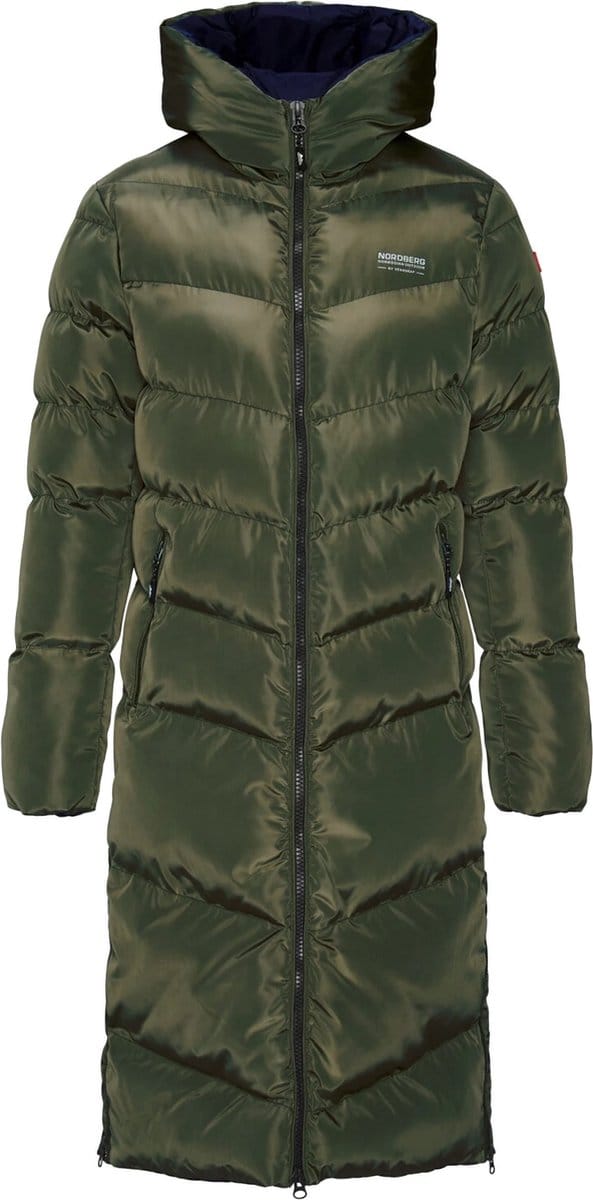 Nordberg Puffer Jacket Helena - Dames - Army - Maat L