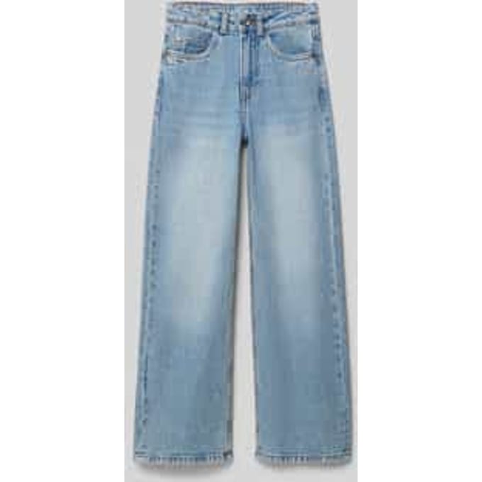 Straight fit jeans in 5-pocketmodel, model 'Ilvy'