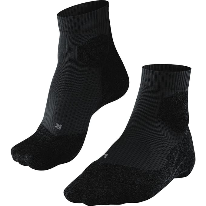 FALKE RU Trail anti-blaar functioneel materiaal hardloopsokken dames zwart - maat 35-36