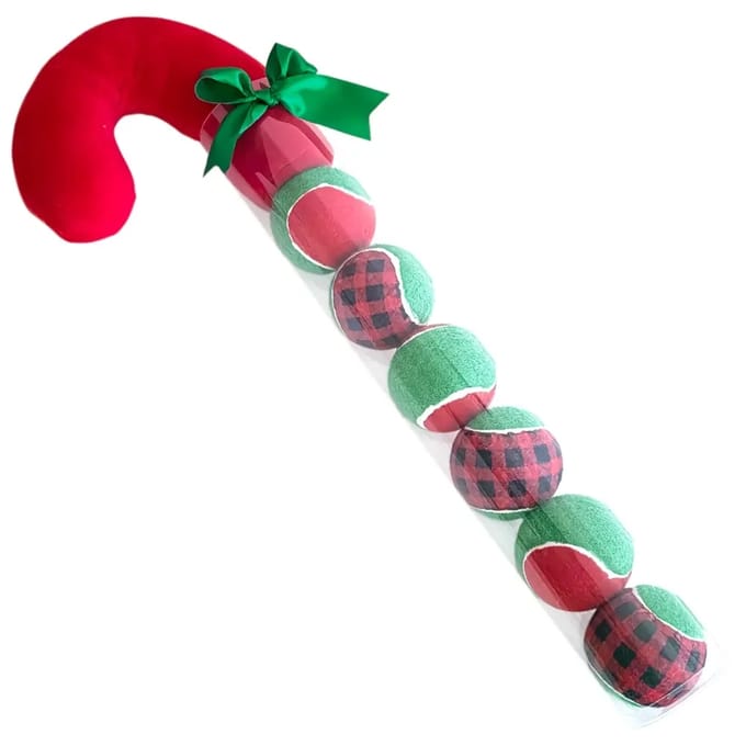 Hondenspeelgoed tennisbal stick Nobby Pet Xmas