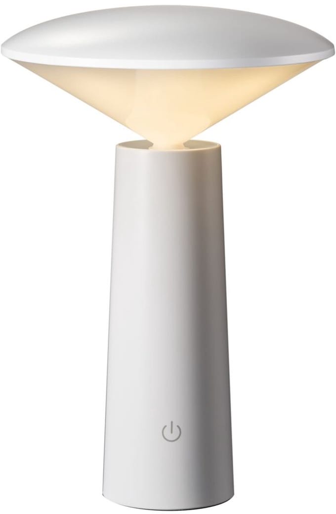 Pauleen LED-tafellamp Adorable Twinkle - Wit - 150lm - 1,5W - dimmbar - USB-lader - White Switch