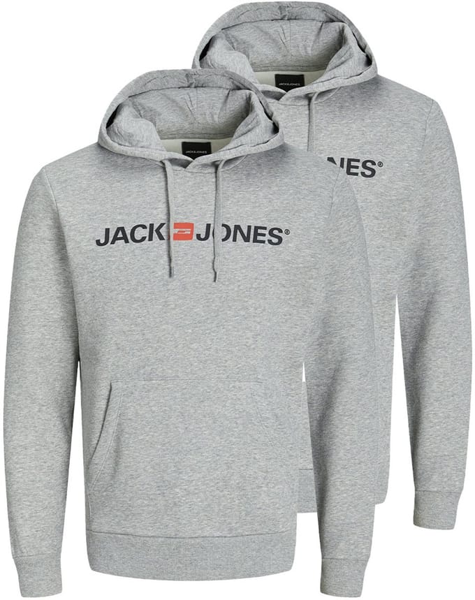 Jack & Jones Heren hoddie 2 pack Corp