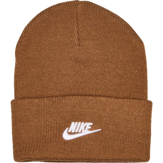 Nike Peak Winter mutzen Unisex - Bruin - One Size - Wol
