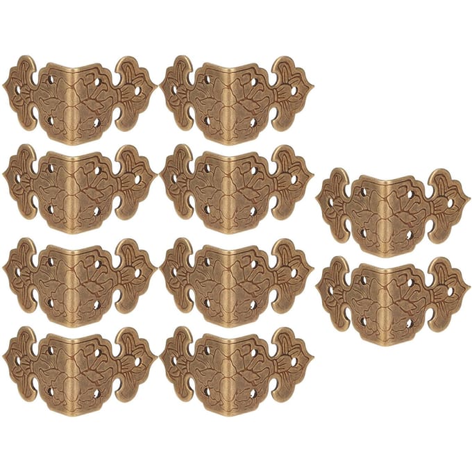 Hoekbeschermer Koper Tafelhoek Beschermingsgereedschap voor Sieraden Cadeau Houten Dozen KastenBrons brons