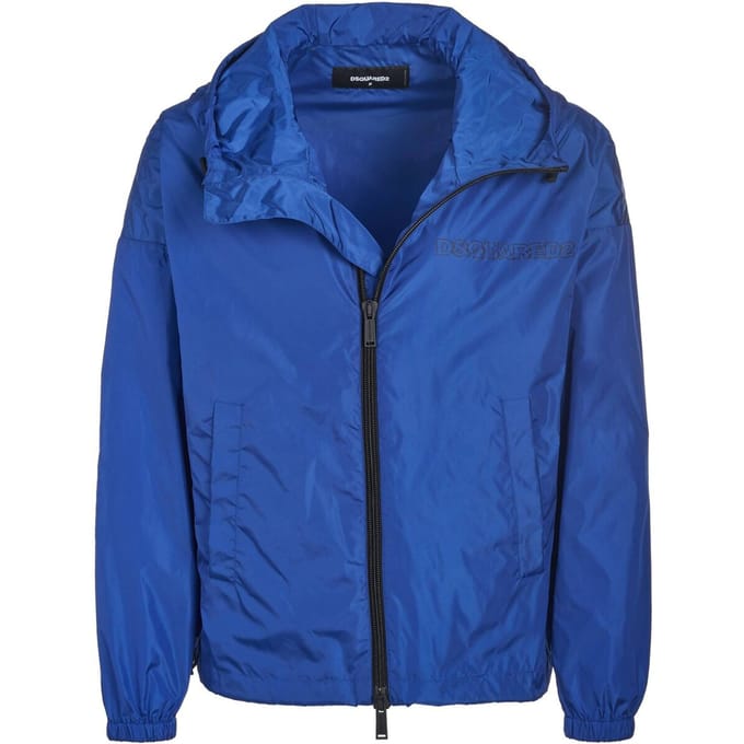 Dsquared2 Turquoiseblauw Windjack