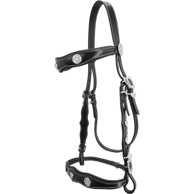 Hoofdstel Kieffer Isabella with leather reins