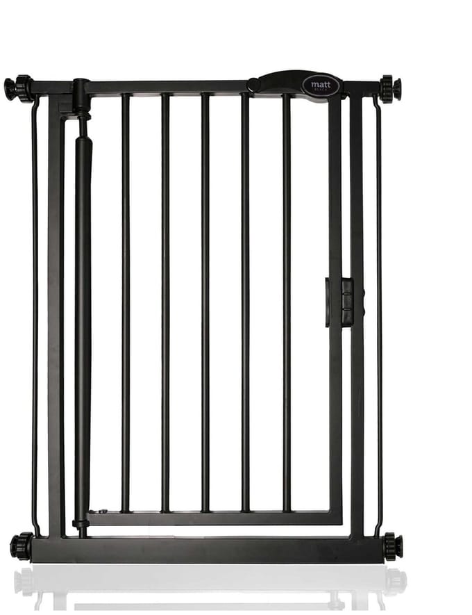 Bettacare Auto-Close Klemhek, Hondenhekje, 68.5cm - 75cm, Grijs