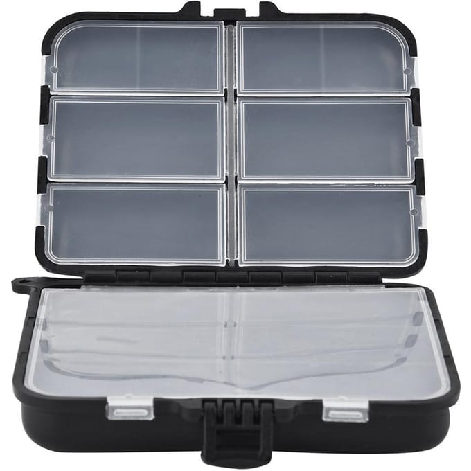 Visuitrusting Doos Haken Kunstaas Visaccessoires Opbergkoffer(L) gray