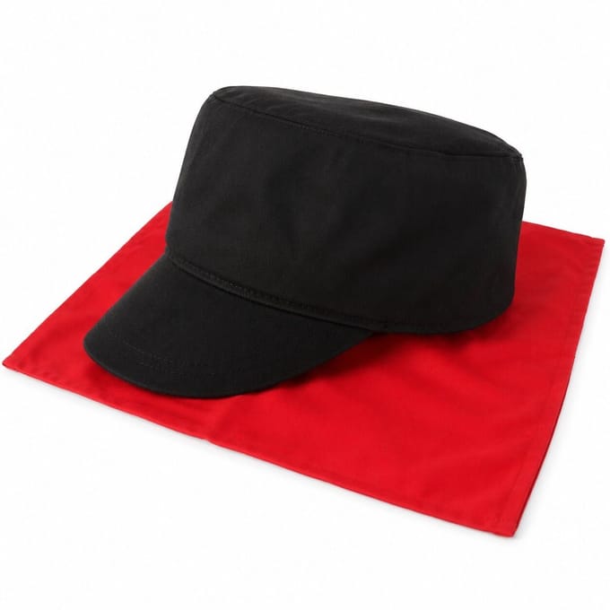 Boerenpet Kind + Zakdoek - boeren setje