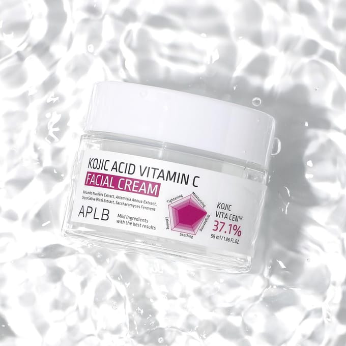 APLB Kojic Acid Vitamine C Gezichtscrème 55ml #55ml 1PCS white