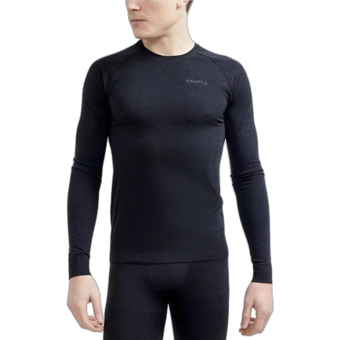 CRAFT CORE DRY ACTIVE COMFORT LS M Heren Thermoshirt - Zwart