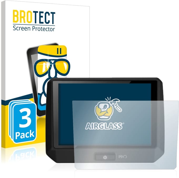 Screenprotector 3 Stuks voor Flyer Display D1 Beschermglas transparant