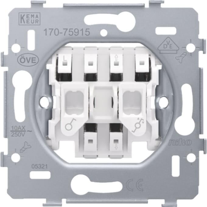 Niko Basis Element Jaloezie Schakelaar - 170-75915