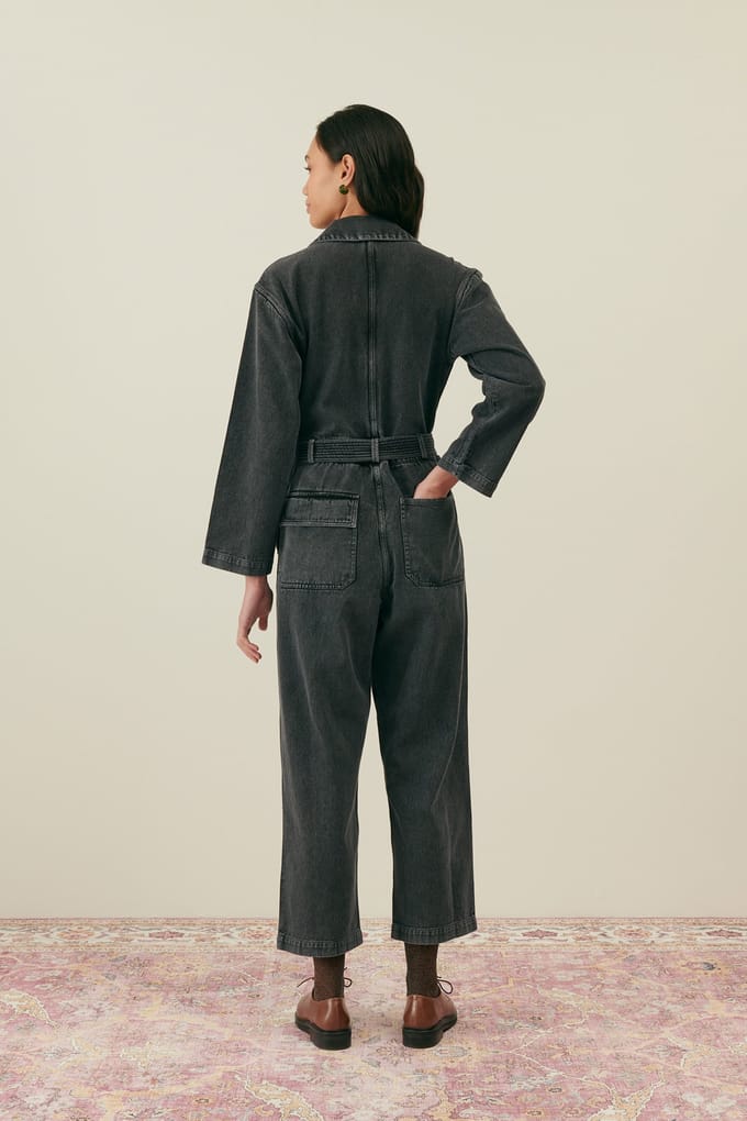 Louise Misha Overalls Sylvyne Charcoal Taglia: 38 | Tute Outlet | Donna | Nero