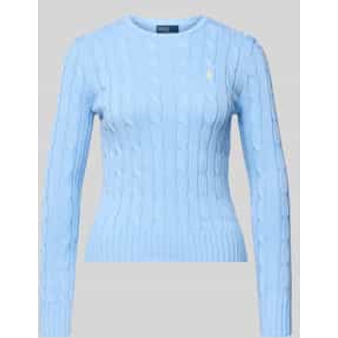regular fit gebreide pullover van puur katoen model 'JULIANNA-LONG'