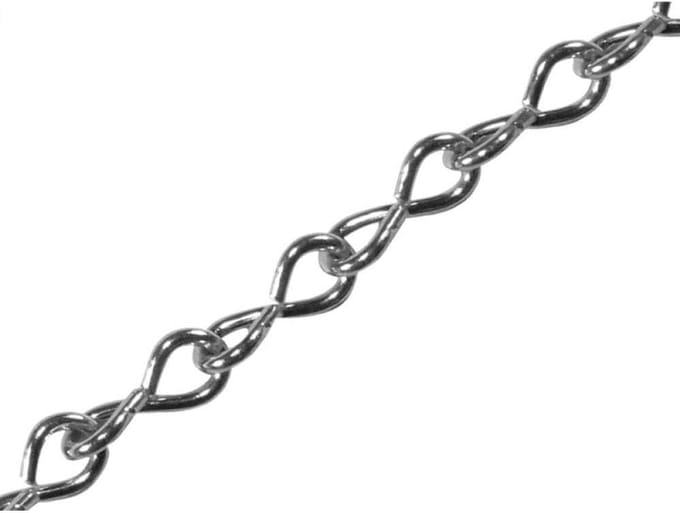 Verzinkte Jack Chain Ketting 2.5 Meter – Sterk en Corrosiebestendig