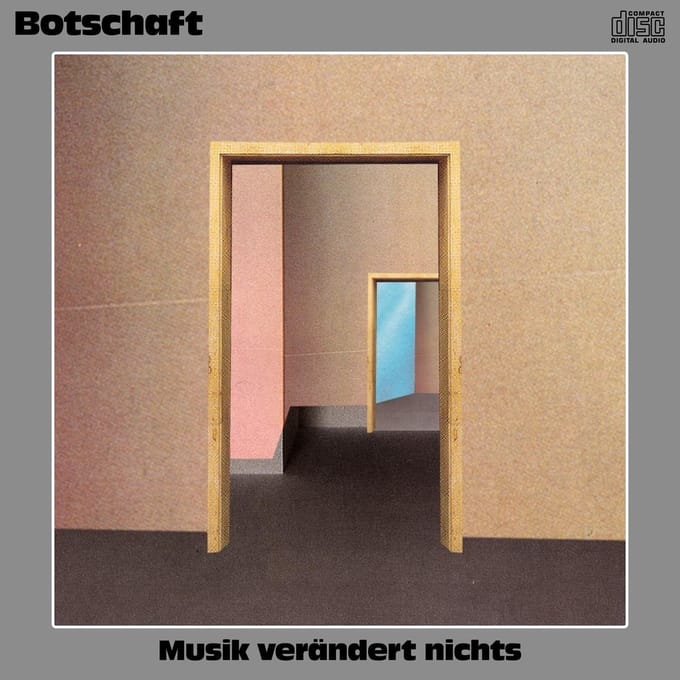 Botschaft - Musik Verändert Nichts (CD)