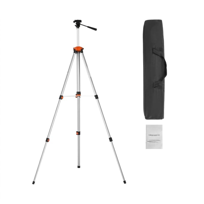 NordHaus Laserniveaustatief - Statief voor Lasermeter - Aluminium Meetstatief - Inklapbaar Design - 104-340 cm