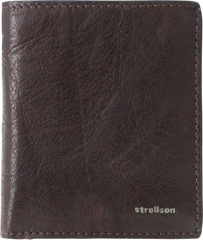 strellson Portemonnee Jefferson BillFold Q6 Wallet Dark Brown Donkerbruin