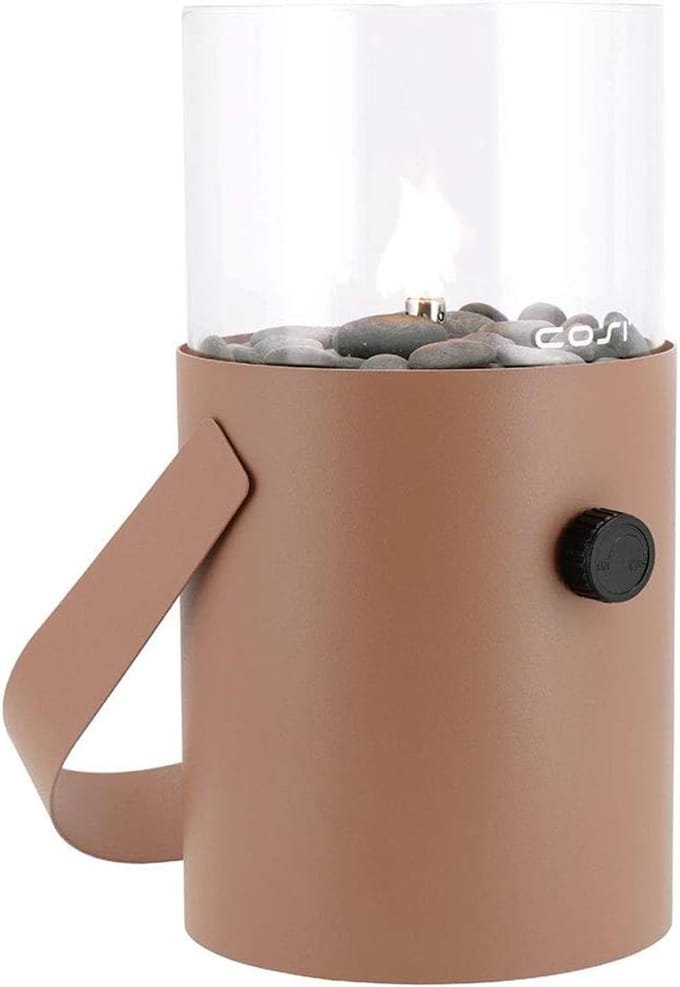 Gaslantaarn - Buitenlamp - Sfeerverlichting Tuin - Zonder Ventilatie - Tafelblad Model - Aarde