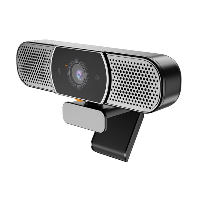 SeeUp Mini 3-in-1 Webcam met Luidspreker & Microfoon & Privacy Cover 1080P Camera Desktop USB-stekker & zwart