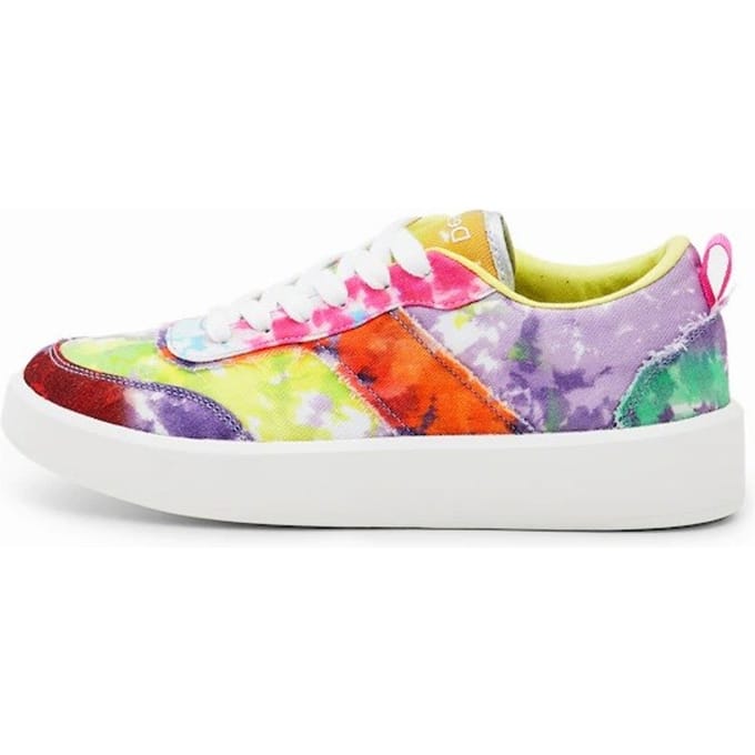 Tiedye Regenboog Sneakers Casual Lowtops