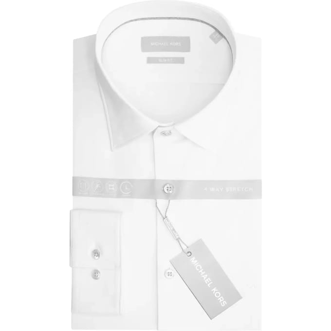 Slim fit performance shirt Michael Kors Stretch