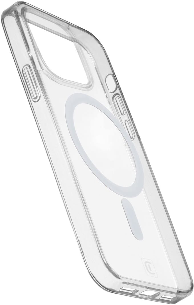 Cellularline - iPhone 13 Pro Max, hoesje gloss MagSafe, transparant