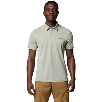 Columbia Nelson Point™ Polo Heren Outdoorshirt - Green