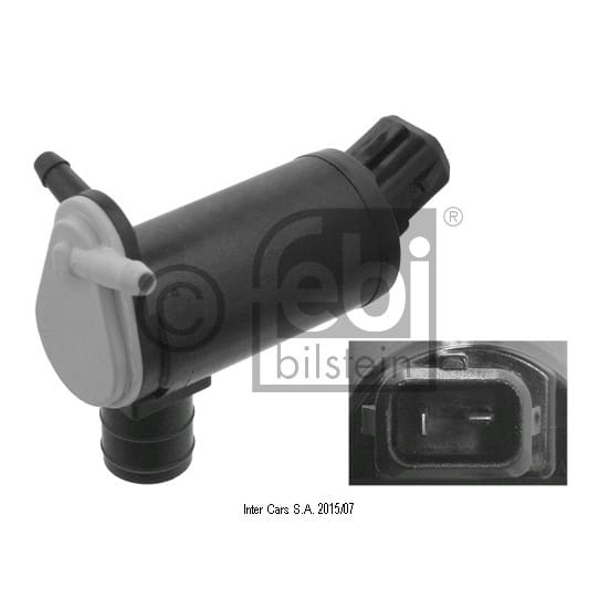 Waterpomp, koplampsproeier FEBI BILSTEIN 06084