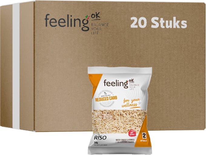 Feeling OK | Rijst Optimize | 20 stuks | 20 x 100g