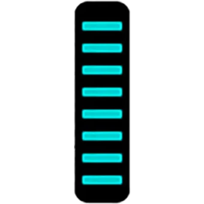 ProGuard Cable Tie - Rear - Sticker - Turquoise