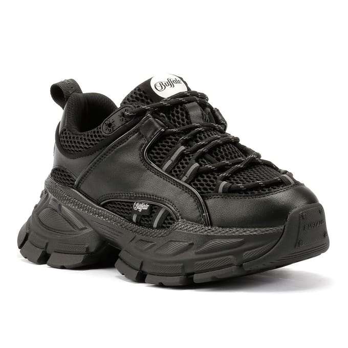 Vegan nappa en mesh sneakers voor dames Buffalo Saturn Lace