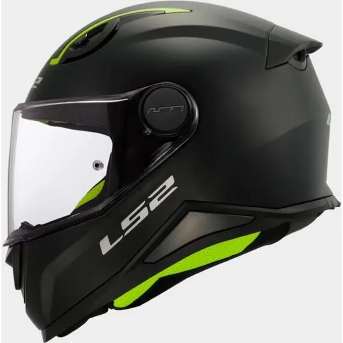 LS2 FF812 Kid Solid Mat Zwart Kinder Integraalhelm - Helm