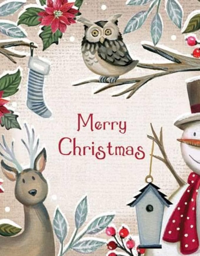 20 papieren servetten kerst