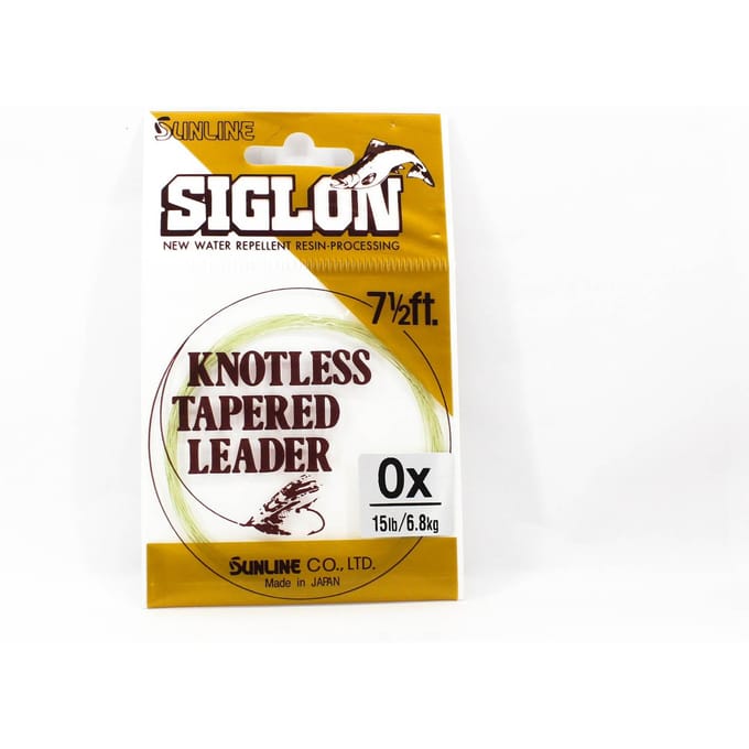 Sunline Bas de ligne dégressif Siglon Nylon 7.5 FT 0X (2323) pur
